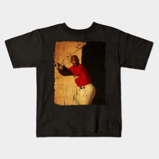 Vintage Baseball Jordan action Kids T-Shirt